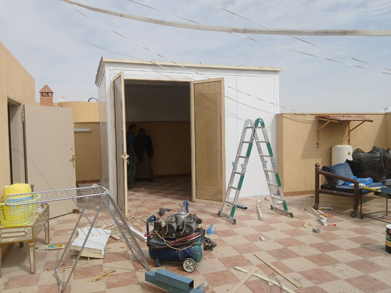 تصميم عصري لسواتر حديد بالرياض