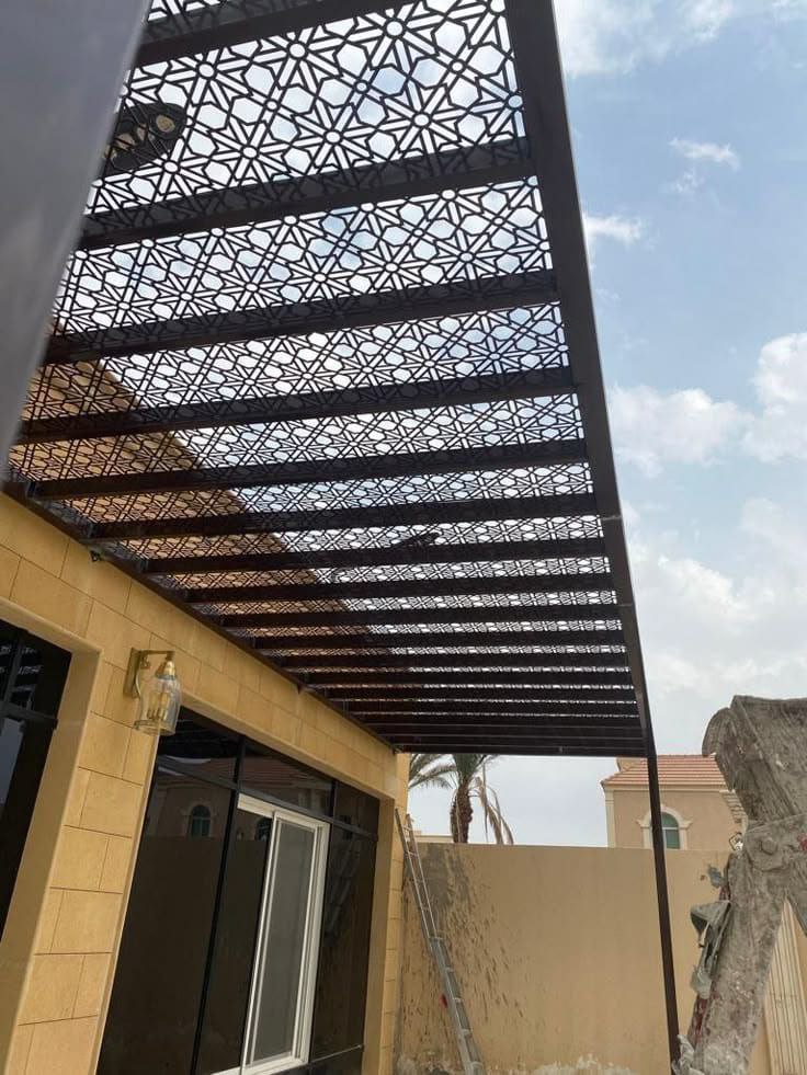 مظلات لكسان فاخرة وجلسات برجولات عصرية