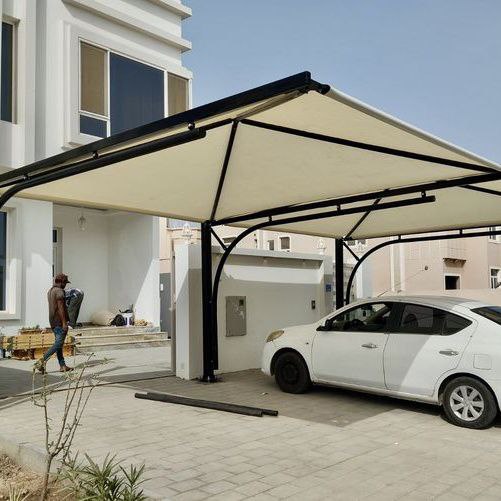 🔥 مظلات سيارات بأشكال عصرية ومتينة 🔥 - حماية سيارتك من الشمس والأمطار - تصميمات متنوعة تناسب احتياجاتك - تركيب سريع وفعال